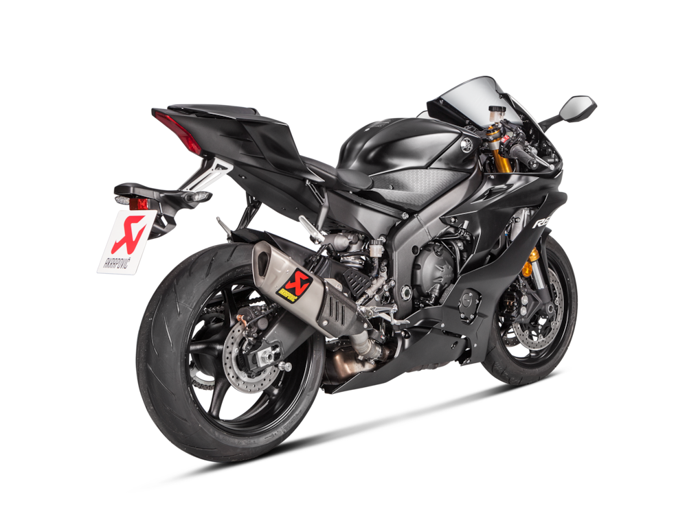Akrapovič Slip-On Titanium Exhaust Yamaha YZF-R6 / R6 Race 2006–2026 | S-Y6SO12-HAPT