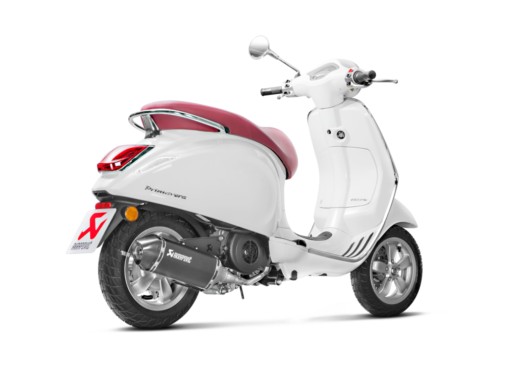 Akrapovič Racing Line Vespa Primavera / Sprint / Piaggio Liberty 125–150 2014-2024 | S-VE125R2-HZBL