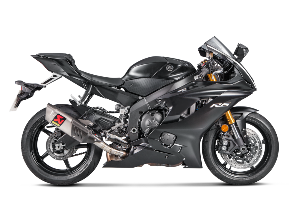 Akrapovič Slip-On Titanium Exhaust Yamaha YZF-R6 / R6 Race 2006–2026 | S-Y6SO12-HAPT