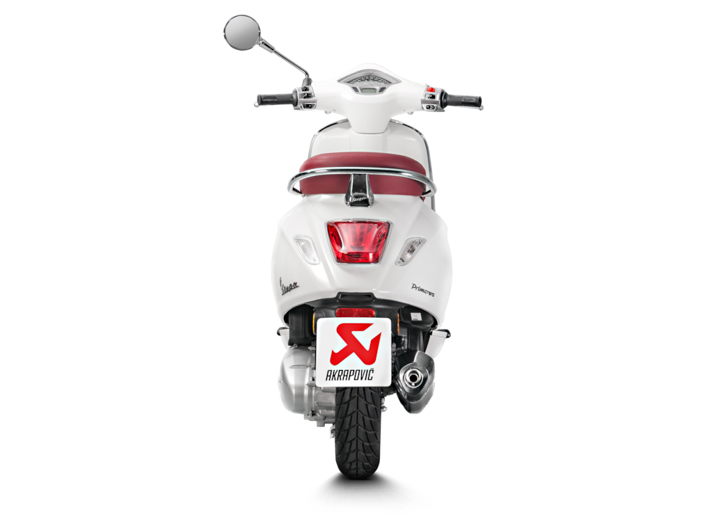 Akrapovič Racing Line Vespa Primavera / Sprint / Piaggio Liberty 125–150 2014-2024 | S-VE125R2-HZBL