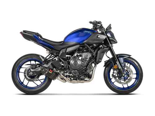 Akrapovič Racing Line Exhaust Yamaha MT-07/Tracer700 2014-2026 | S-Y7R2-AFC/1