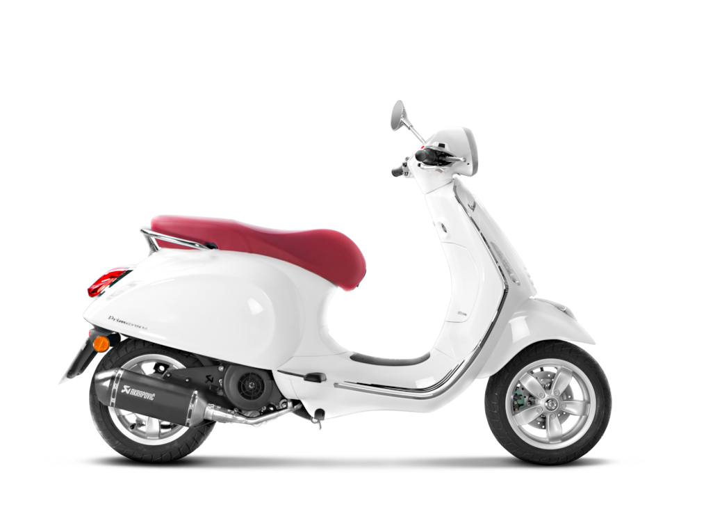 Akrapovič Racing Line Vespa Primavera / Sprint / Piaggio Liberty 125–150 2014-2024 | S-VE125R2-HZBL